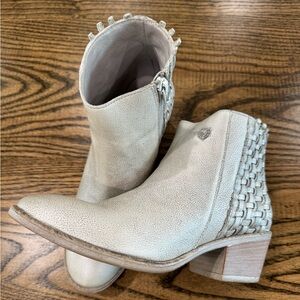 RWC Silver Leather Boots